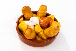 Restaurante pan y pan: Teke brava